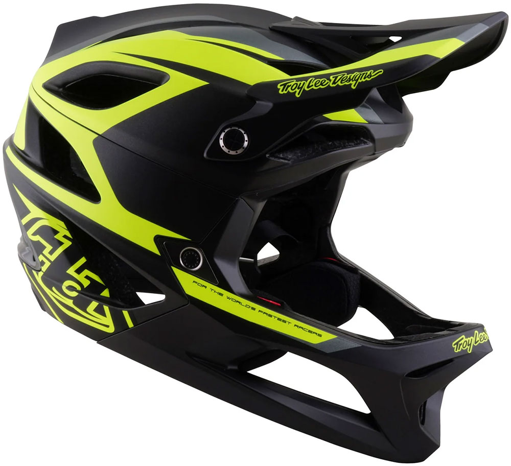 Stage 2 MIPS - Casco integrale Higth VZ Charcoal/Yellow