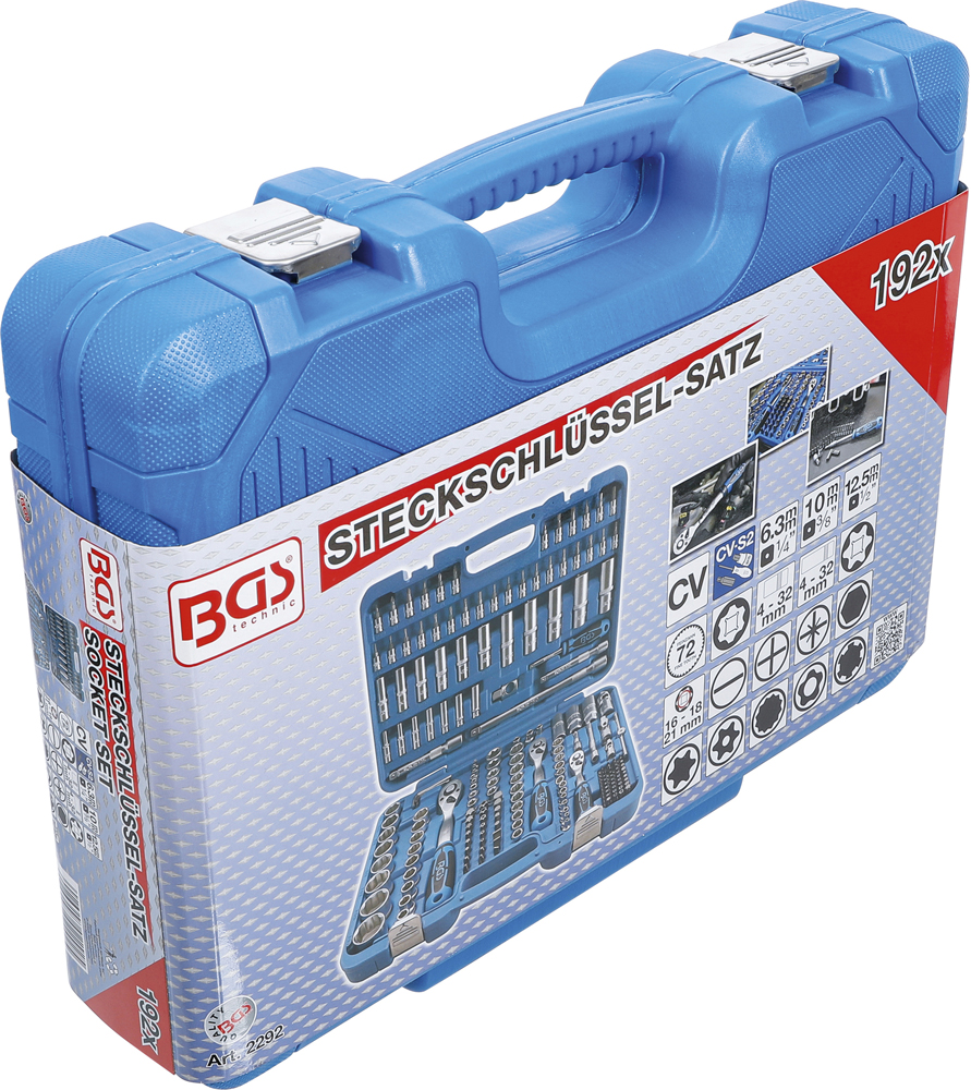 BGS technic 2292_09 Steckschlüssel-Satz Wellenprofil 192-teilig.jpg