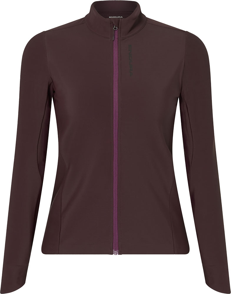 Endura Loop Ride - Dames MTB Shirt lange mouw Black Cherry