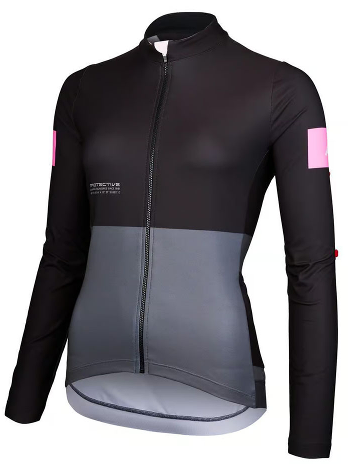 Rush Rider - Camiseta de manga larga para mujer, color negro