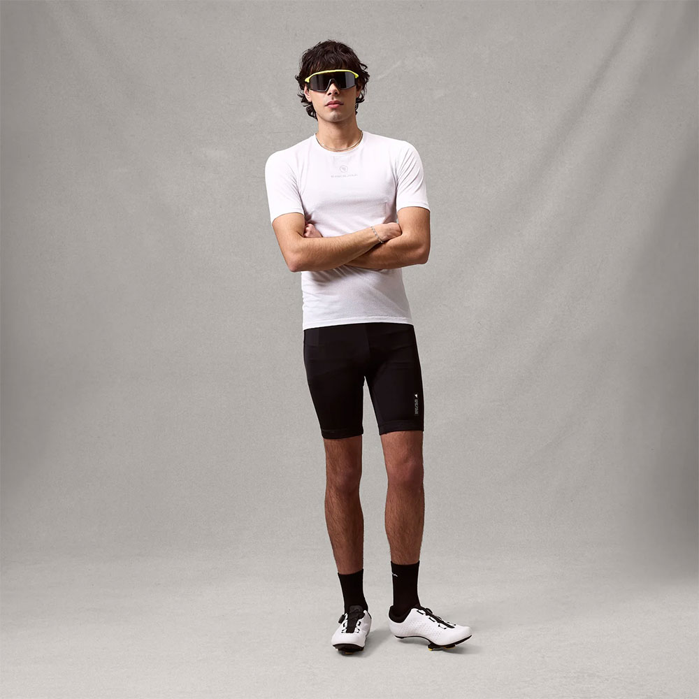 6 Panel - Radhose mit Polster