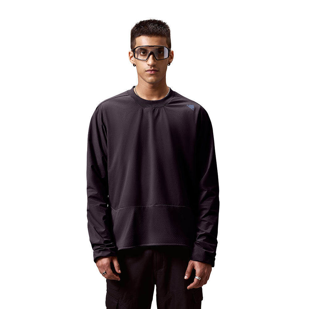 MT500 Burner Fleece – koszulka MTB z długim rękawem, czarna