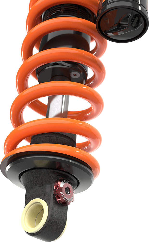 Rockshox Deluxe Select Amortisseur Arrière 205mm X 65mm - Pour Pièces Ou Réparation - Air Perdu