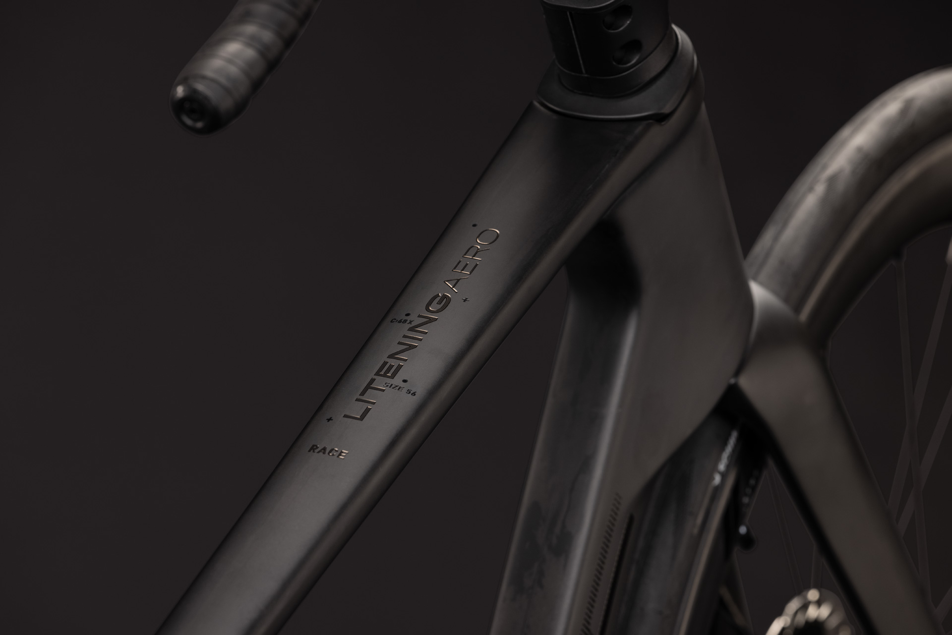 Litening AERO C:68X Race carbon´n´chrome
