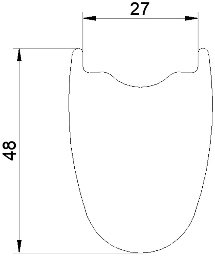 Graff Aero 48 28" Centerlock Carbon Laufradsatz