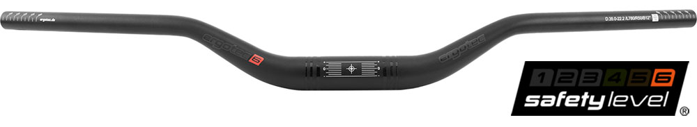 Guidon De Vélo FSA Comet Riser - 800 Mm - Noir - 35 Mm - NEUF