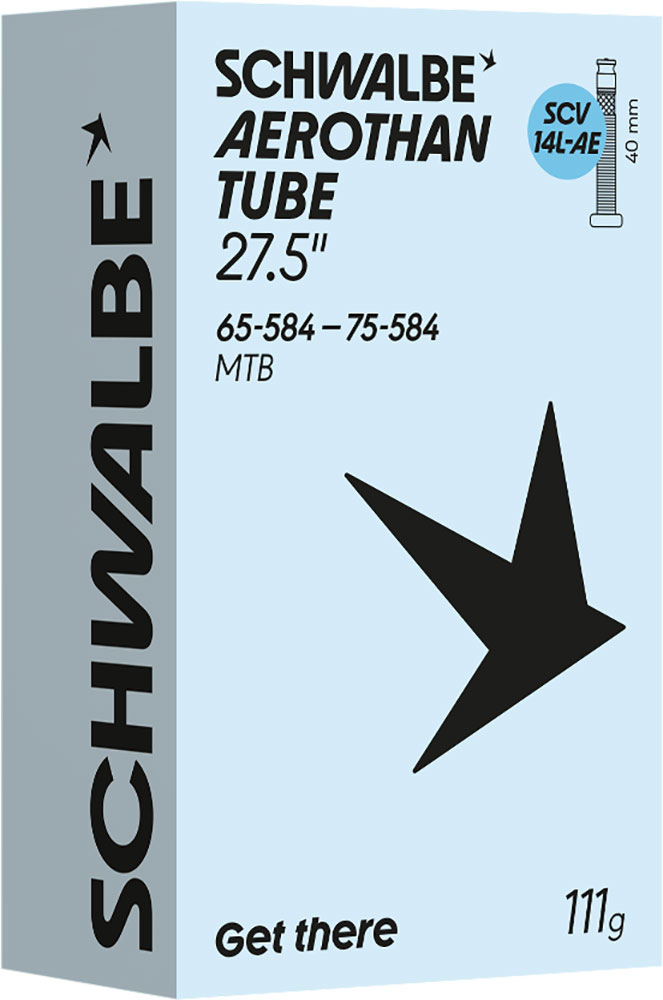 Cámara de aire SCV14L-AE Aerothan TPU para 27,5" 40 mm