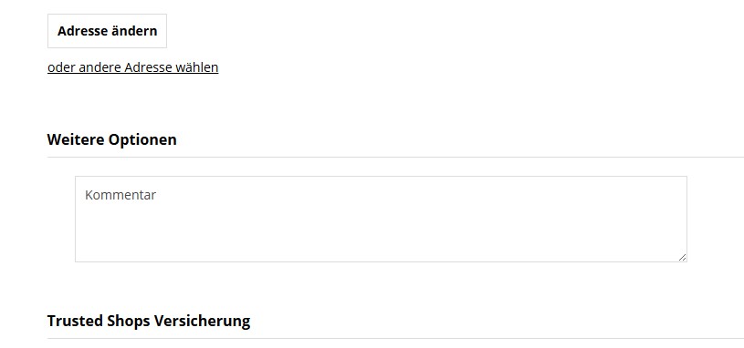 Screenshot vom Kommentarfeld