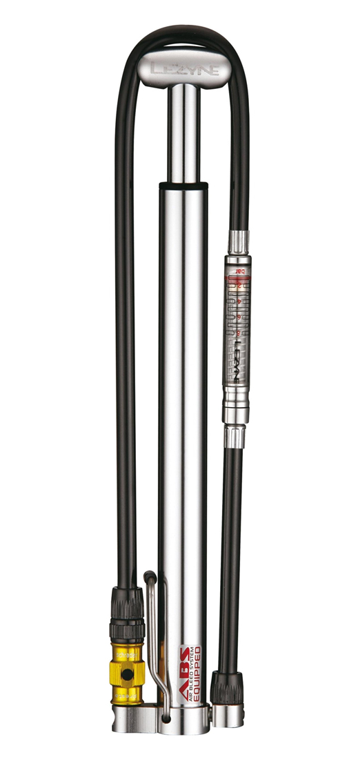 Lezyne Micro Floor Drive HP Minipomp Zwart/Hi Gloss