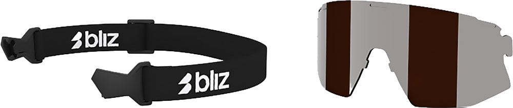 Breeze smoke w silver mirror - Sportbrille