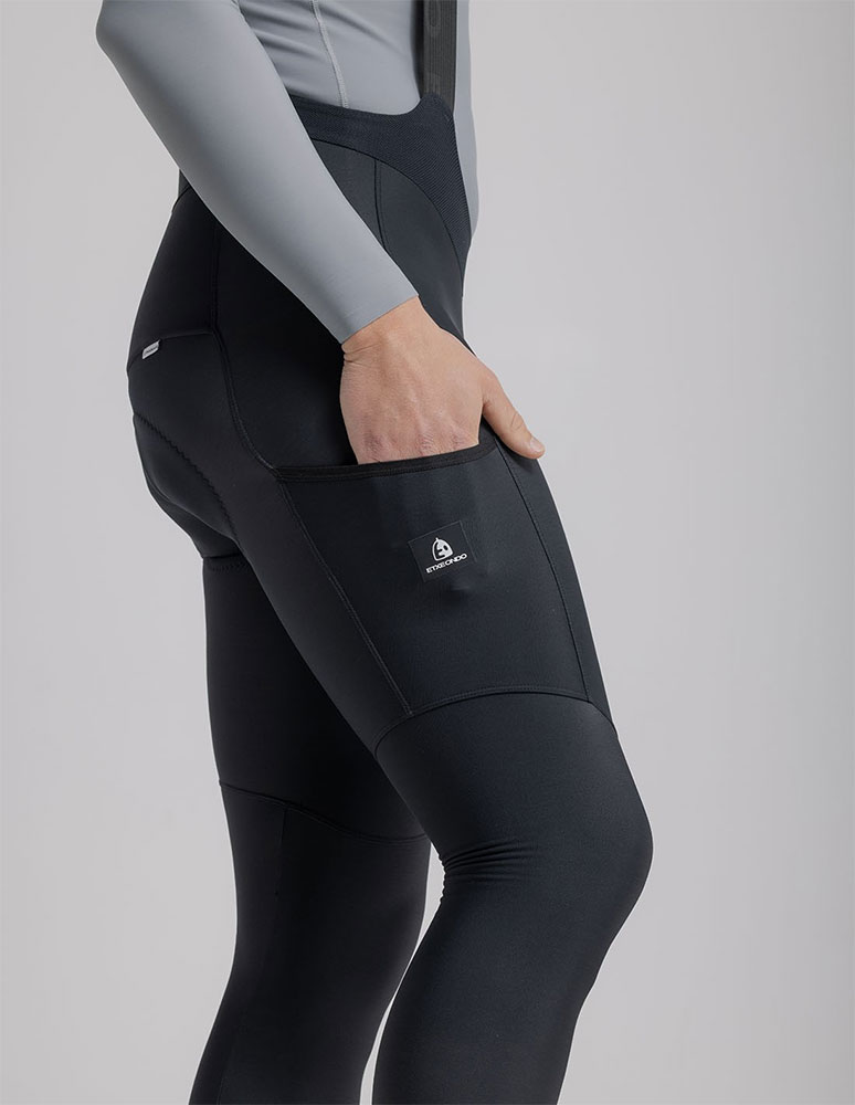 Exo Thermo Cargo - Culotte con badana, negro