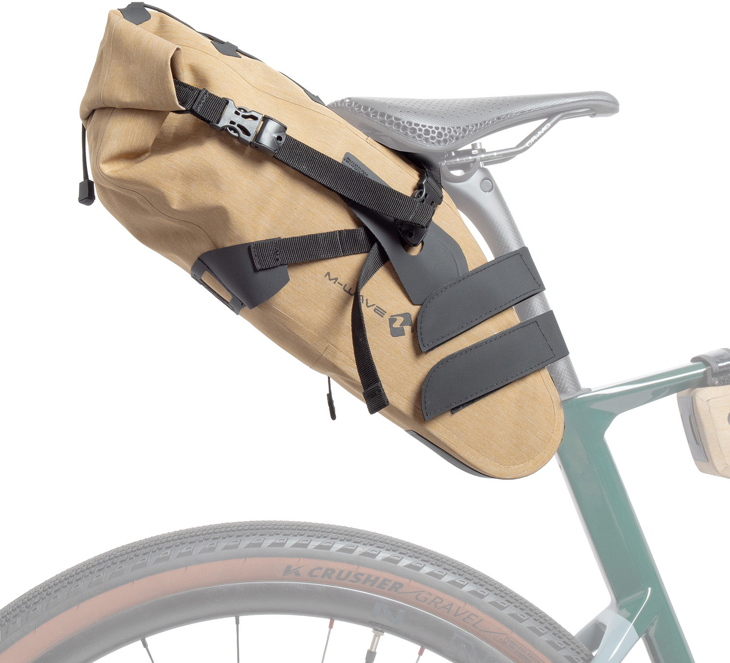 Rough Ride II Saddle L Satteltasche beige