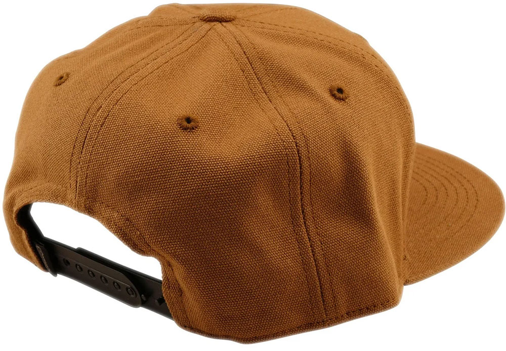 Flat Bill Snapback Peace - Kappe Sienna