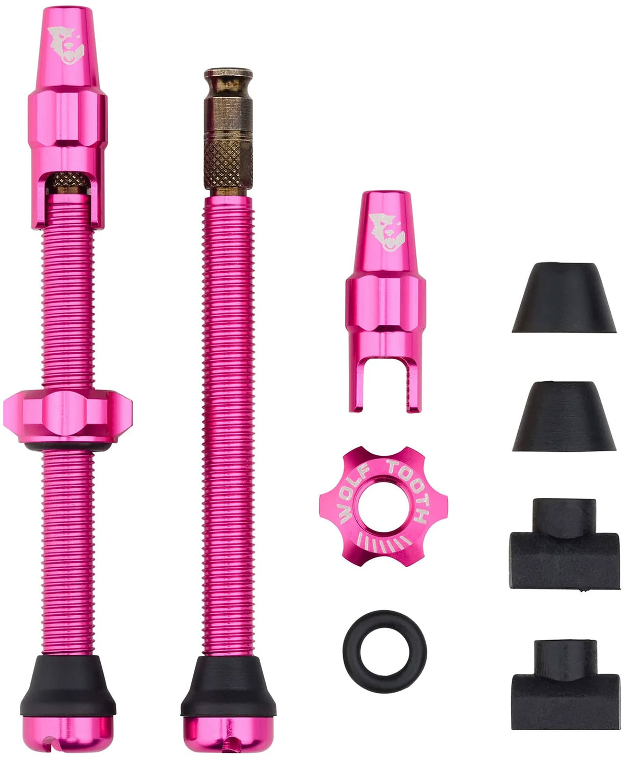 Tubeless Valve Stem Ventile, Clik Valve, 60mm 2 Stk.