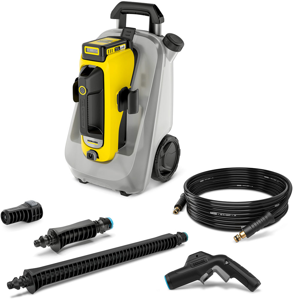 Batteria 5.0Ah Compatibile Per Kärcher 18V, Ricarica In 1,5 Ore, Per Tutti Gli Strumenti Della Piattaforma Battery Power, Lunga Autonomia