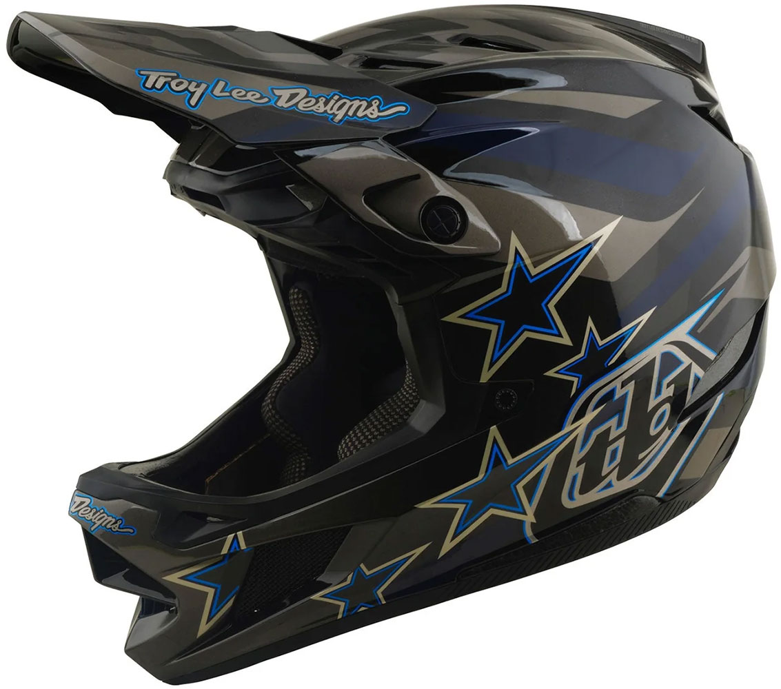 D4 Composite Burst - Casco integrale grigio