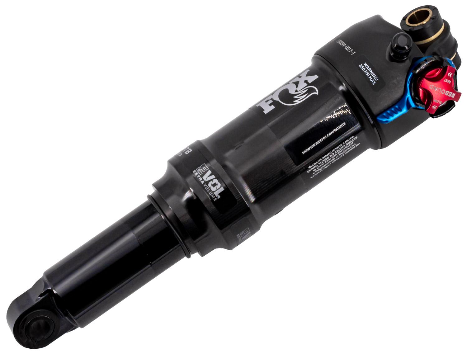Ammortizzatore Posteriore FOX FLOAT Evol DPS FACTORY Remote 165x38 Kashima, Nero