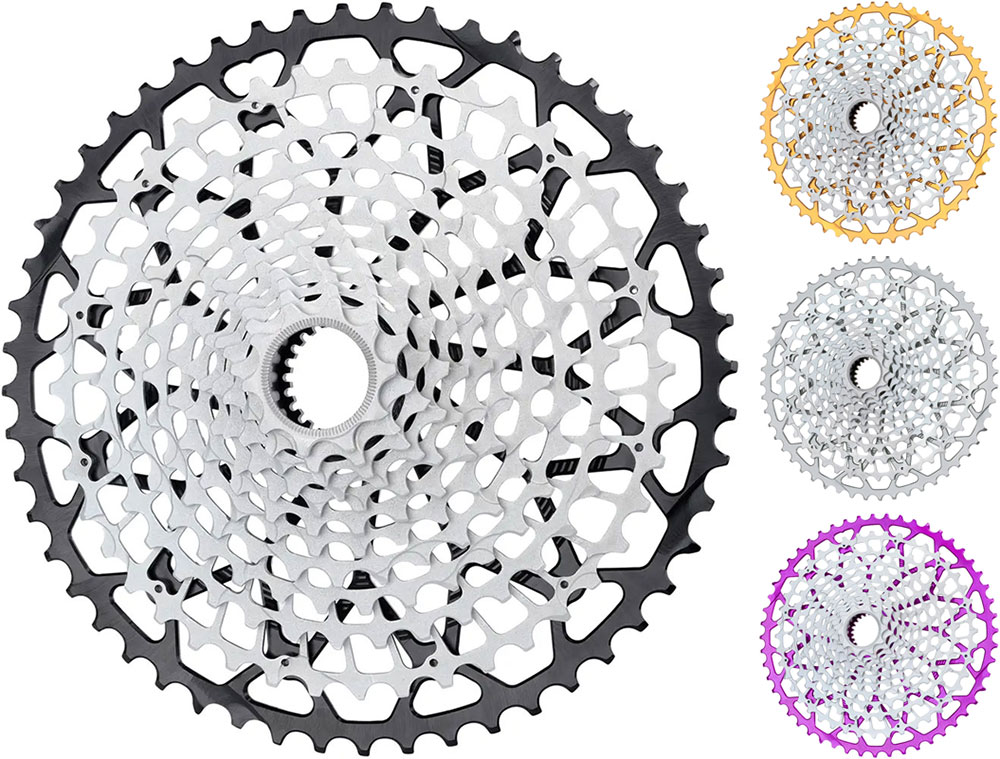 Cassette GEN2.0 MTB de 12 velocidades para Shimano MicroSpline 10-52T 