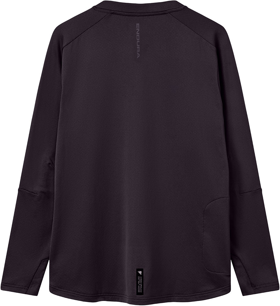 Alltrack Rout Fleece – MTB Long-Sleeved Top Black