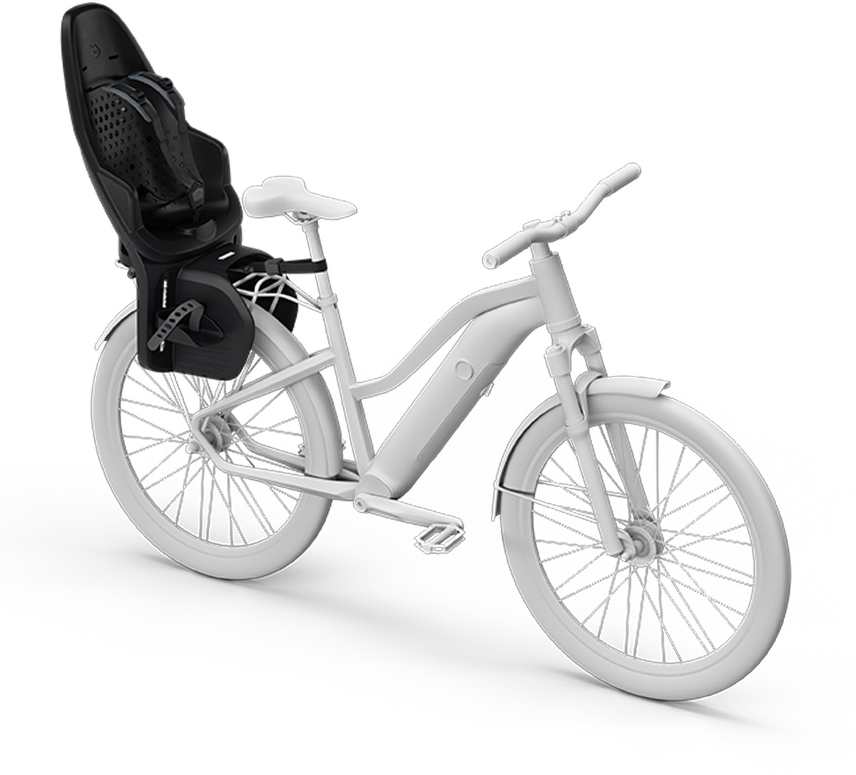 Yepp 2 Maxi Rack Mount - Bicycle Seat