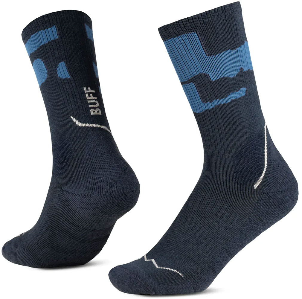 Merino Midweight Crew - Skarpety trekkingowe Blue