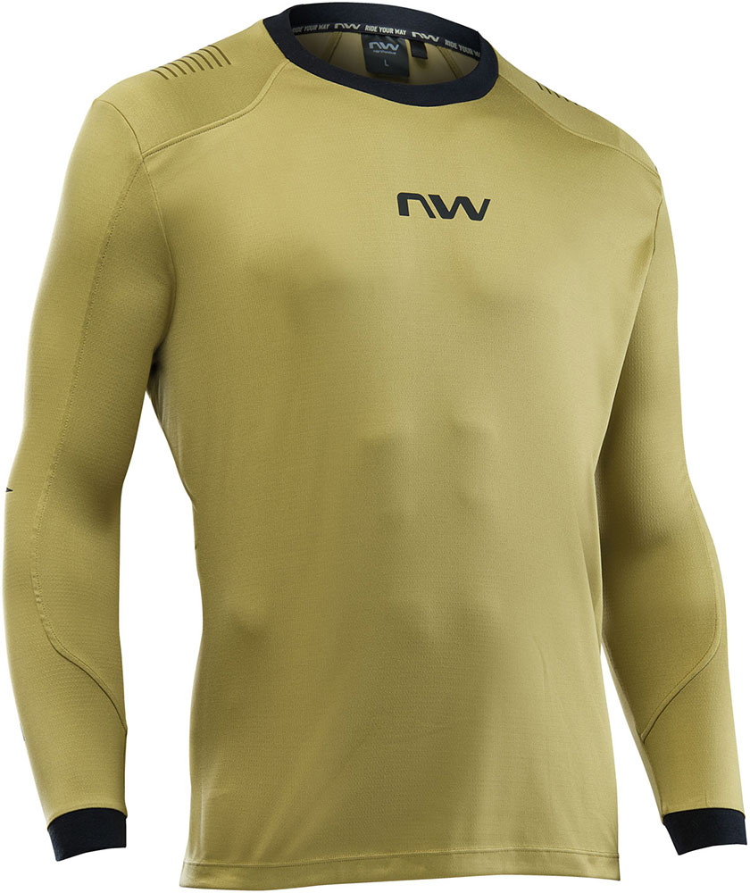 Sharp Jersey - MTB Langarmtrikot Green Khaki