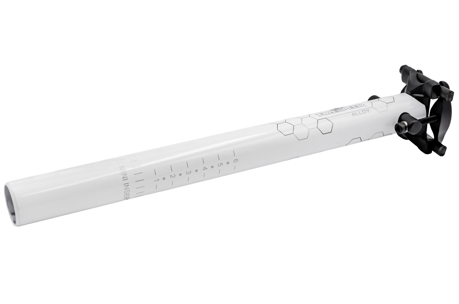FIRESPEED F-A529 Aluminium 7075 Seatpost Offset 0mm White