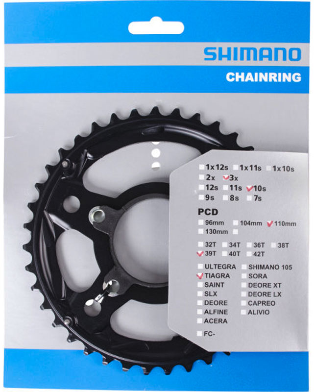 パーツ Shimano Tiagra FC-4500 170mm 52-39T シマノ（SHIMANO） Tiagra FC-4500 170mm 52-39T クランクセット