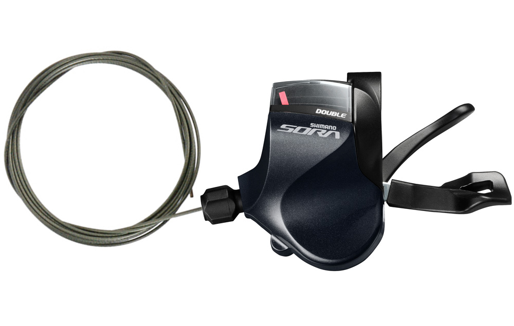 Shimano SORA ST-R3000 2x9-speed STI Dual Control Set Gear shift