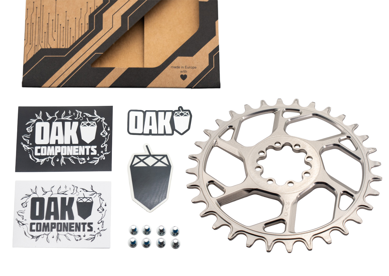 Amulet 8-bolt chainring 32T