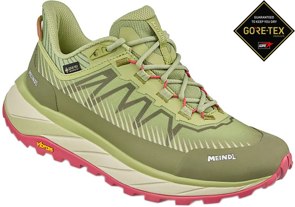 Eldora Lady GTX - Zapatillas de senderismo para mujer, color junco/magenta