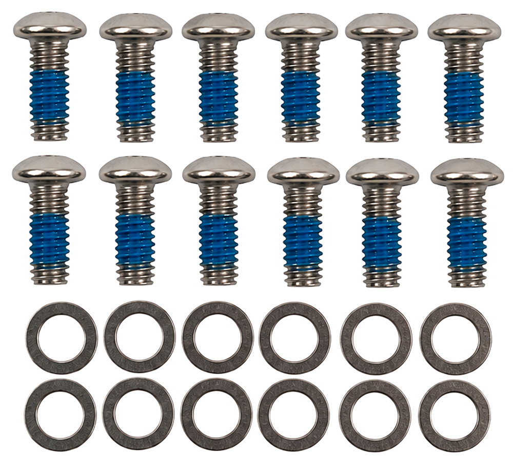 Disc Brake Edelstahschrauben & Unterlegscheibe 12er Set
