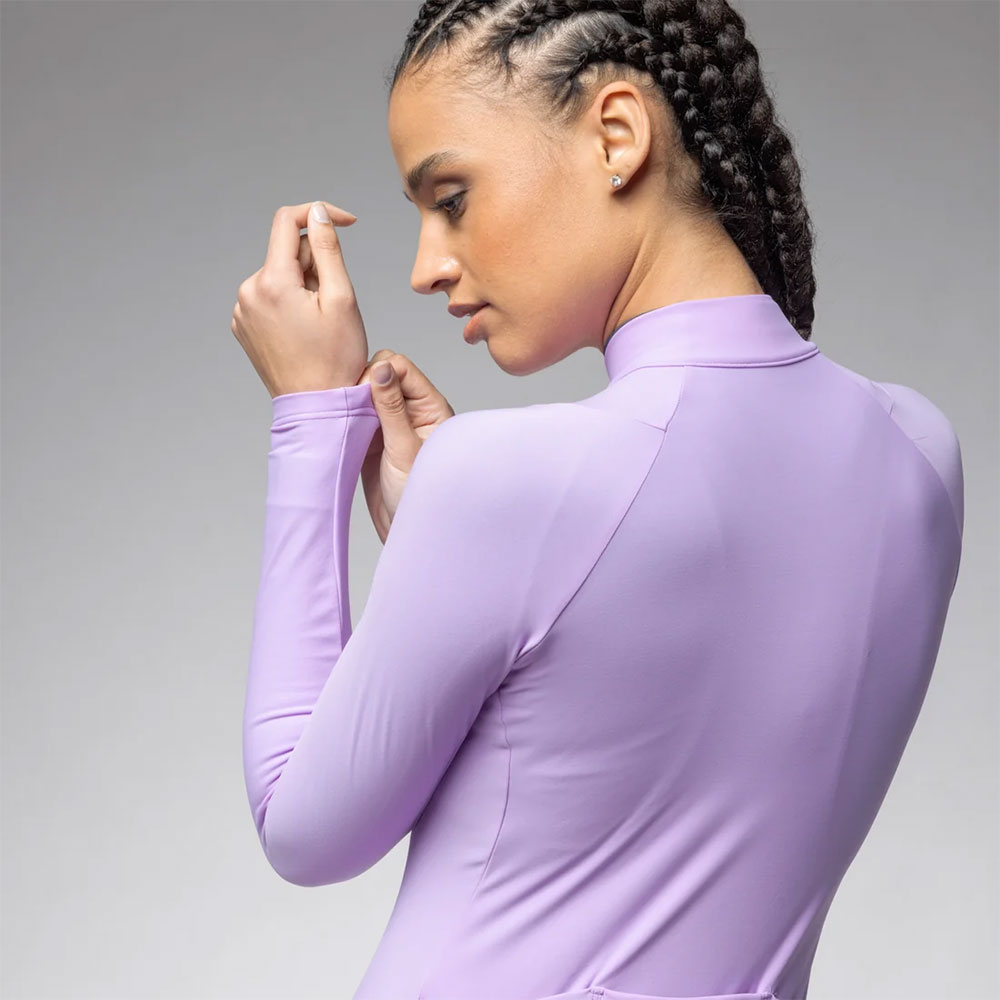 Warm Race 2.0 – Women’s Long-Sleeved Jersey Glicine Wisteria