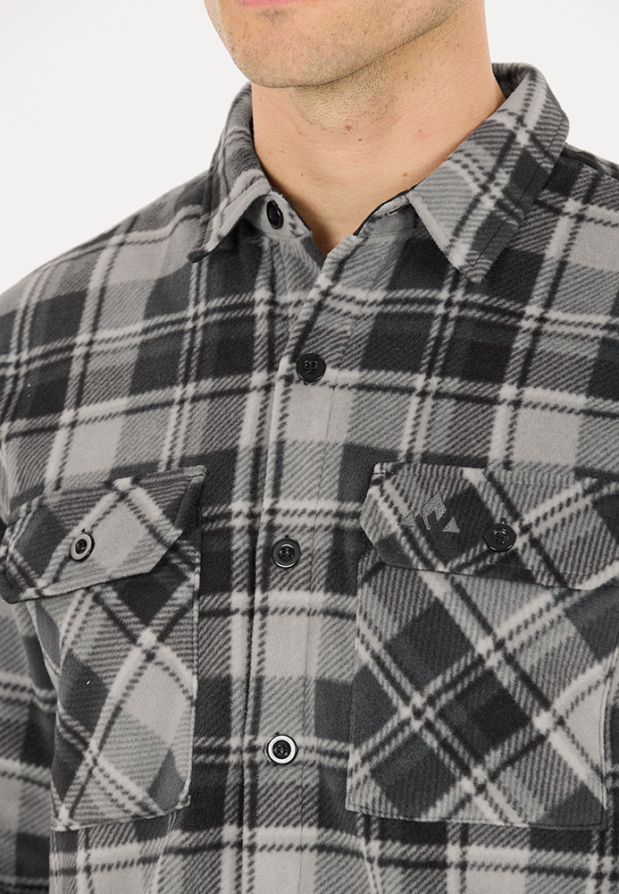 Astrali Checked – Turbulence Fleece Top
