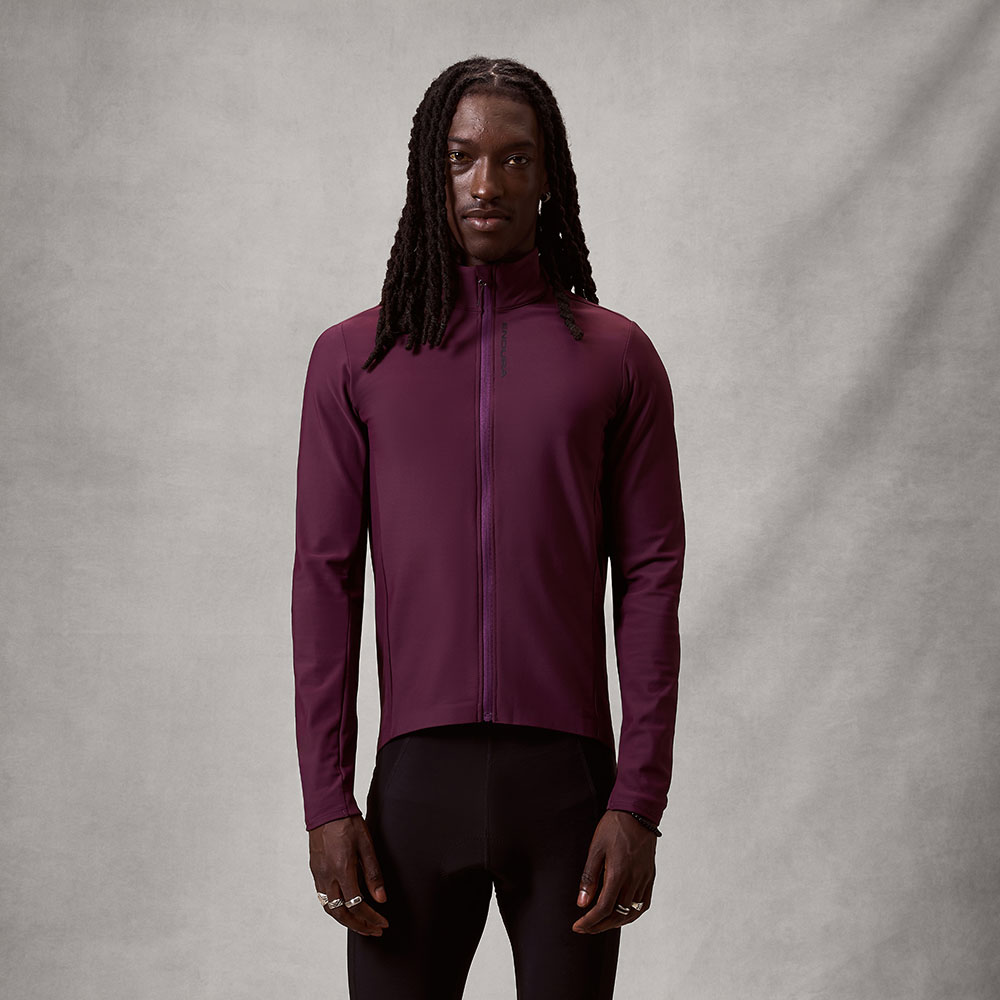 Loop Ride – MTB Long-Sleeved Jersey Black Cherry