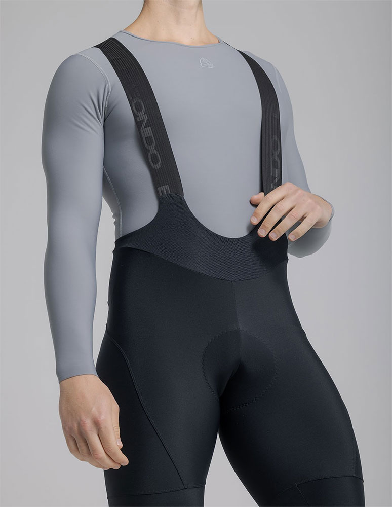 Culote Kom Thermo - Pantaloncini da ciclismo con imbottitura, nero