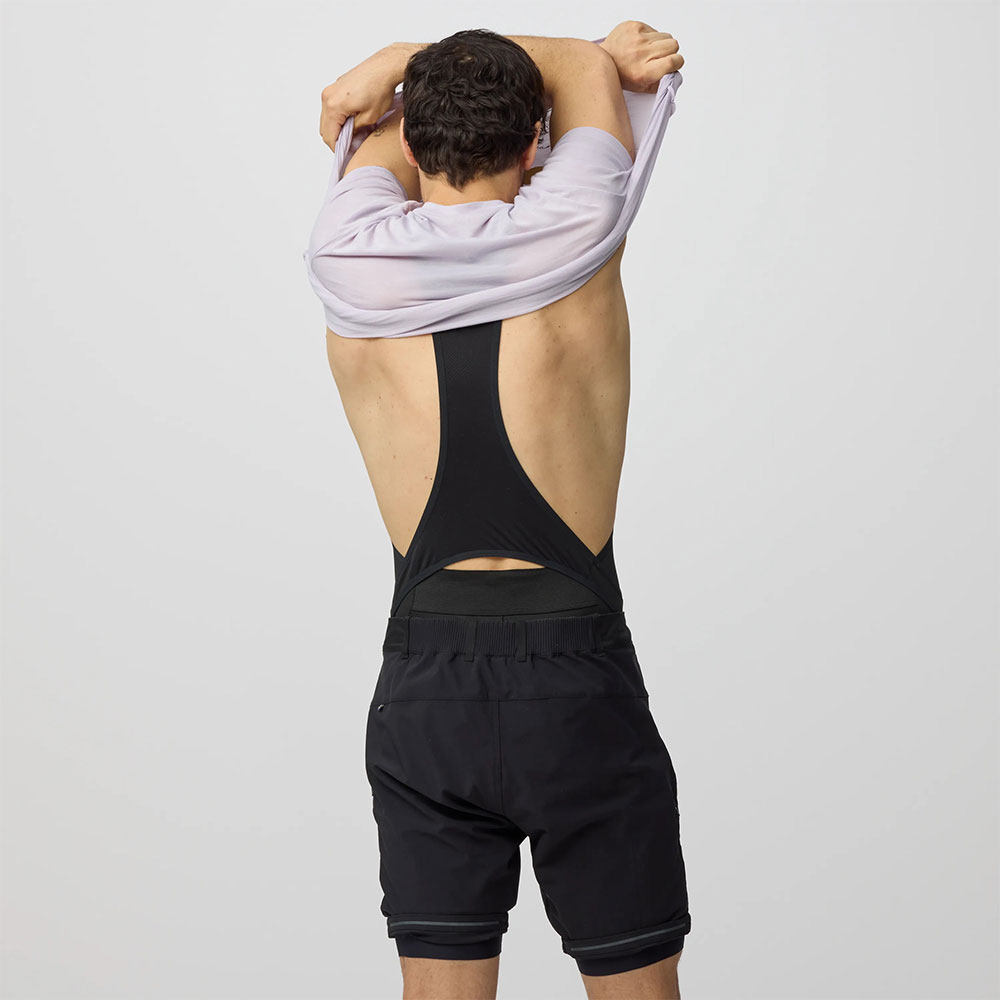 Hoja - Culotte con tirantes y acolchado