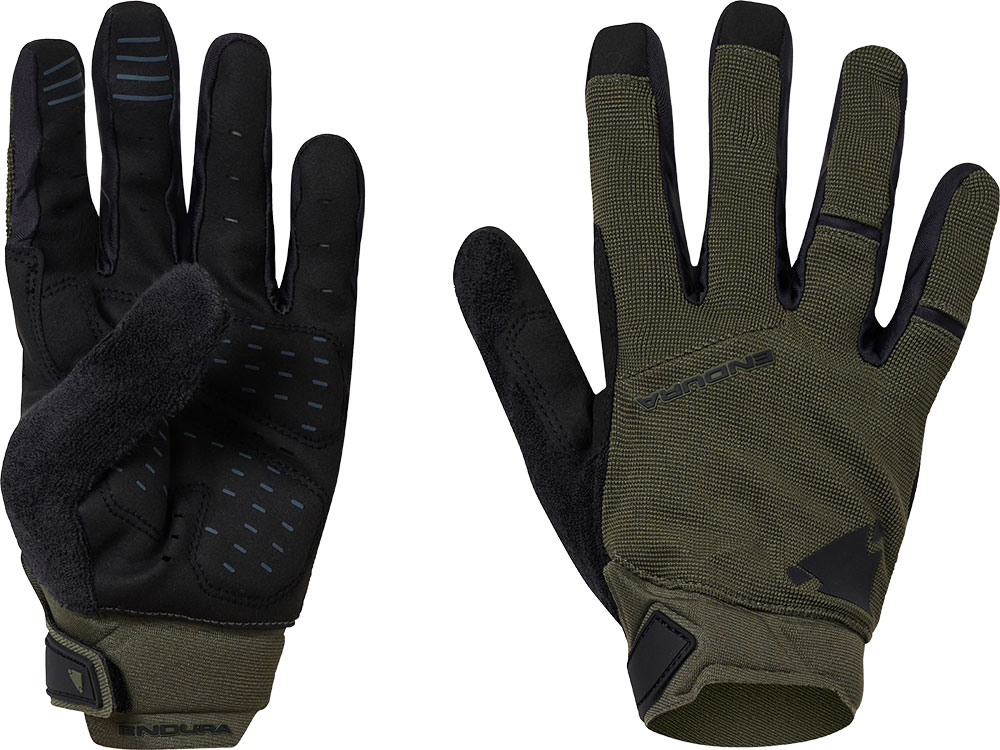 Hummvee Gel – MTB Gloves Green