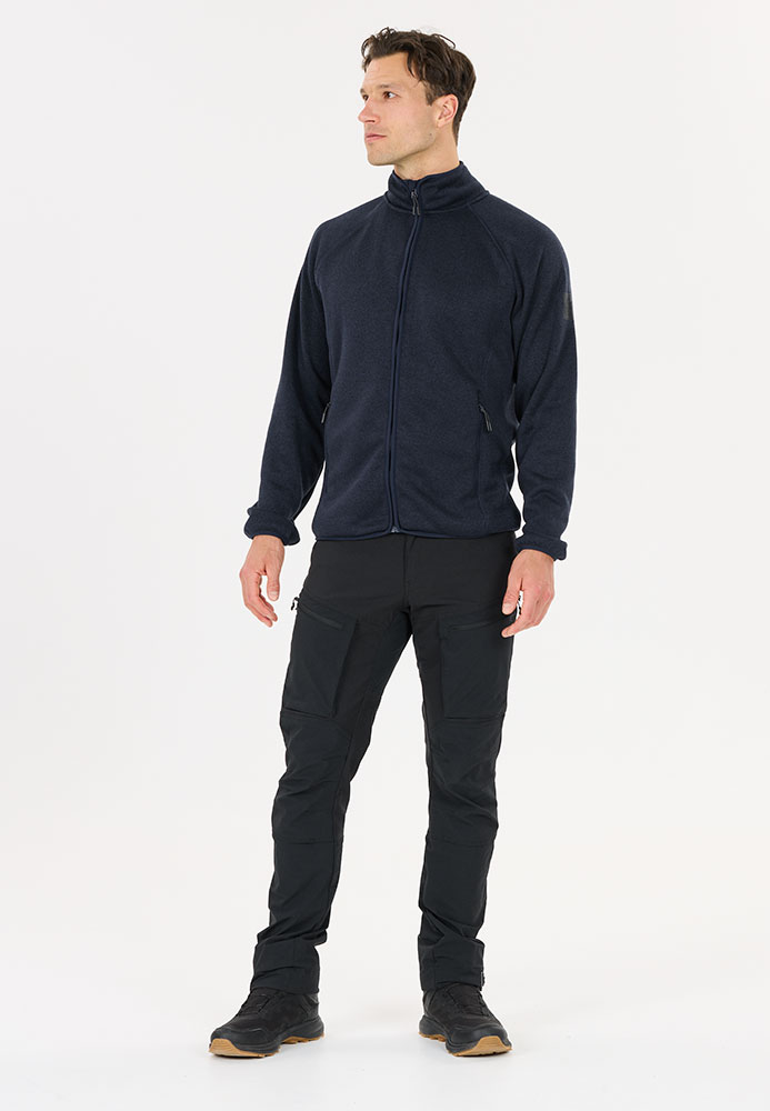 Wolven - Giacca in pile Navy Blazer