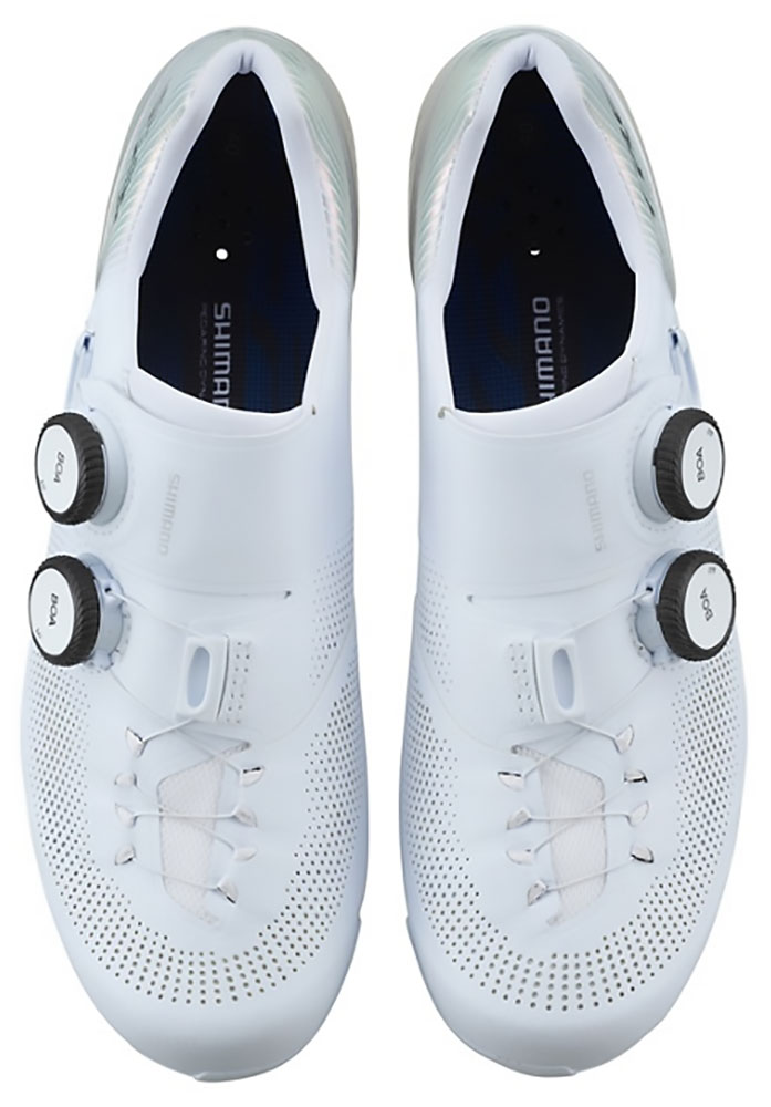Chaussures Cyclisme Shimano S-PHYRE RC903 – Femme, Blanc, 41, Carbone, Vélo Route