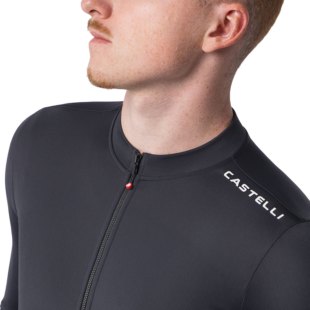 Espresso Thermal 2 - Langarmtrikot Black/White