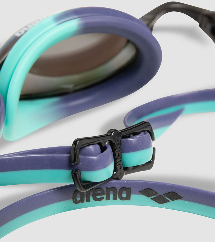 Python Mirror - Schwimmbrille Turquoise Future Dusk Water