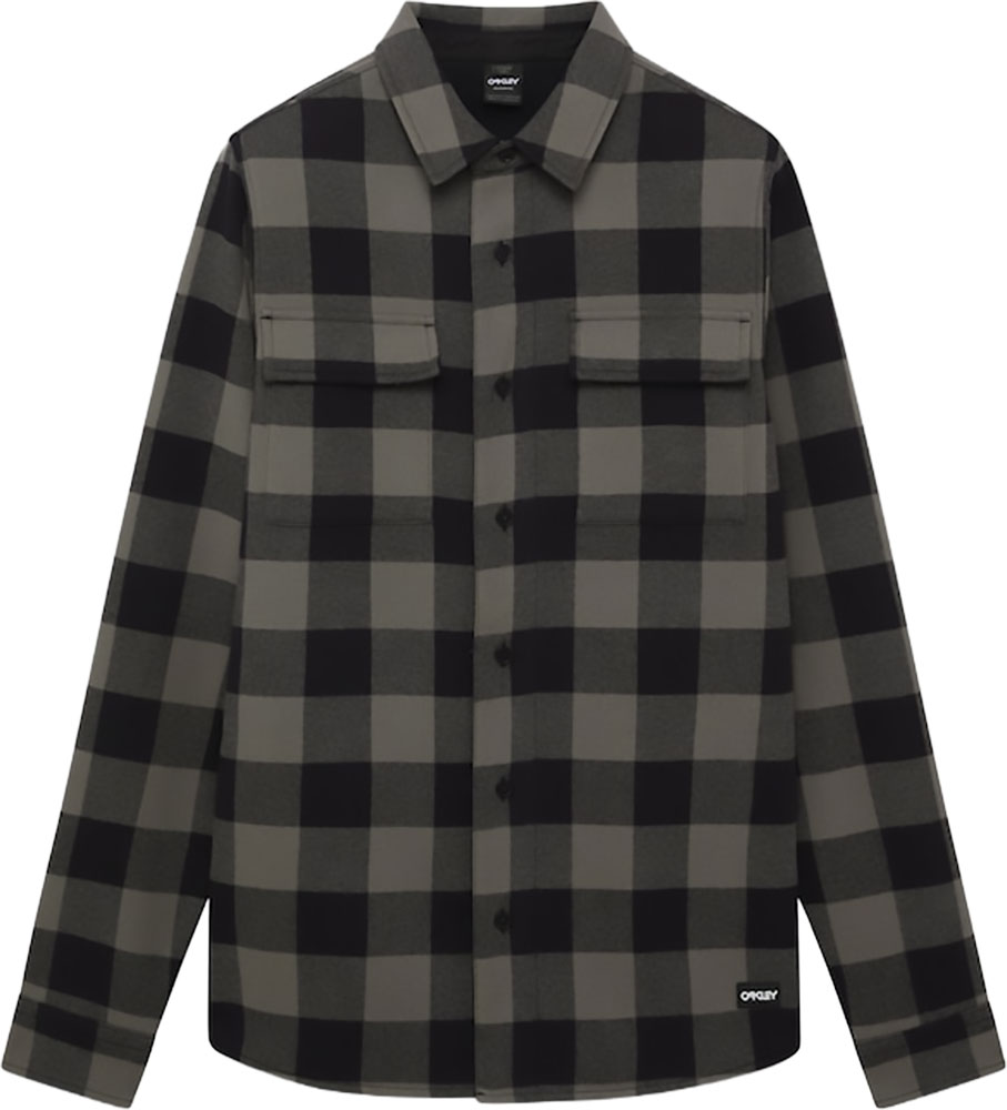 Bear Cozy – koszula flanelowa w kratę w kolorze Granite/Pitch Black