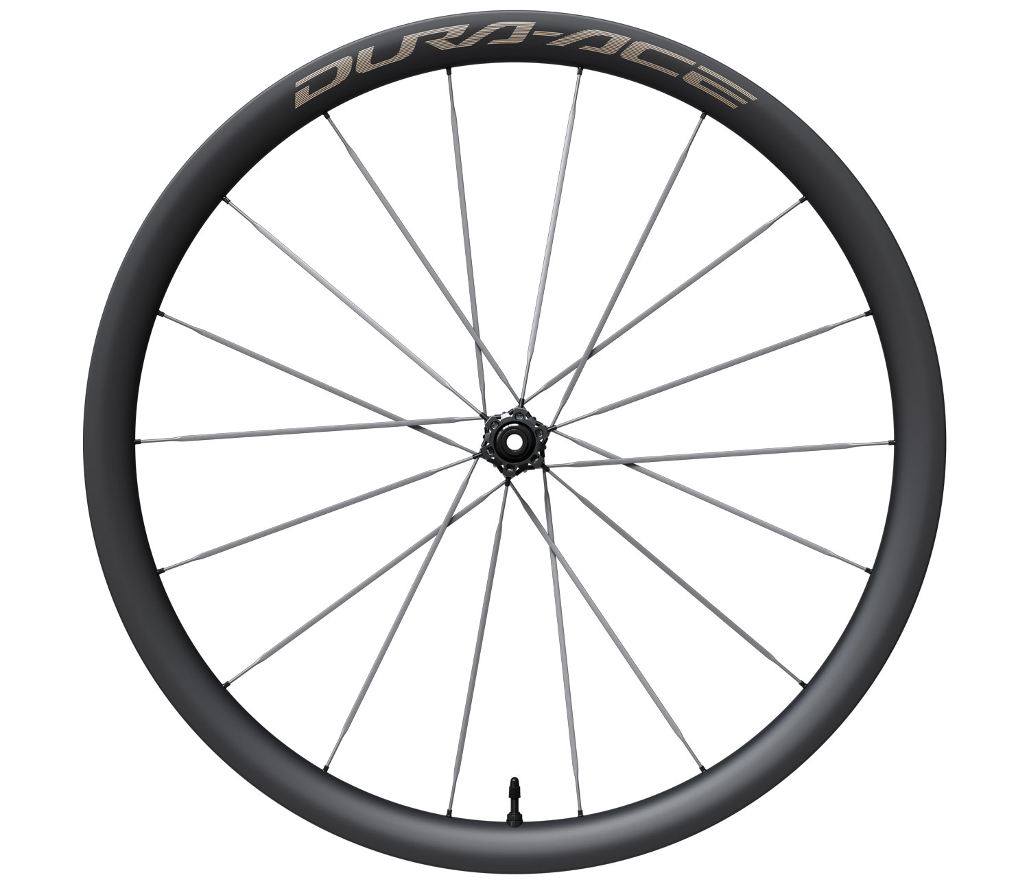 Paire de roues DURA ACE WH-R9370-TL 28" en carbone avec système Center-Lock