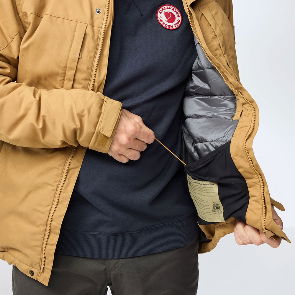 Skogsö Padded - Winterjacke Black Oak