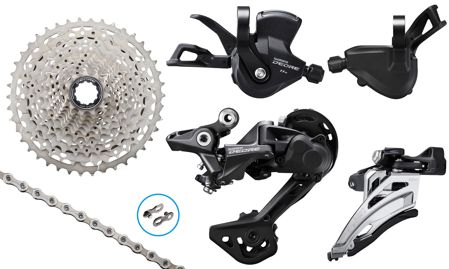 Shimano DEORE M5100 1x11-speed Upgrade Kit 11-51 MTB Group Sets