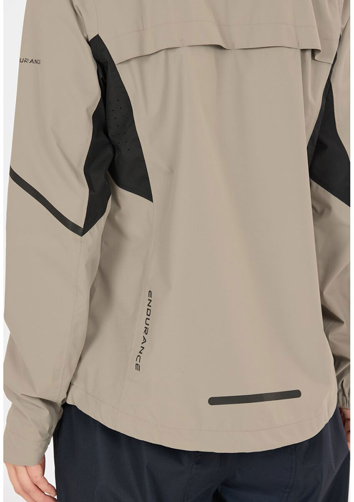 Seren - Chaqueta impermeable de MTB para mujer, color caqui vintage