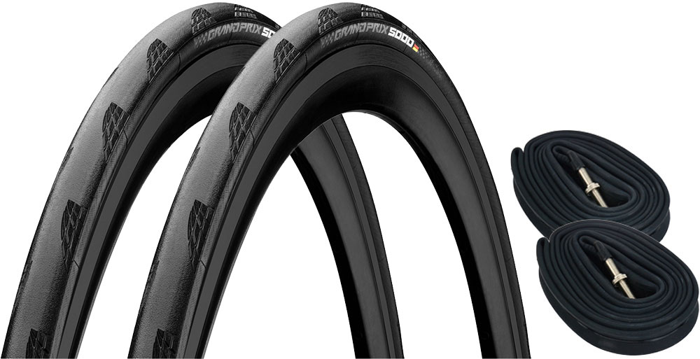 Continental Grand Prix 5000 Set 28-622 + Race 28 S42 wide Road