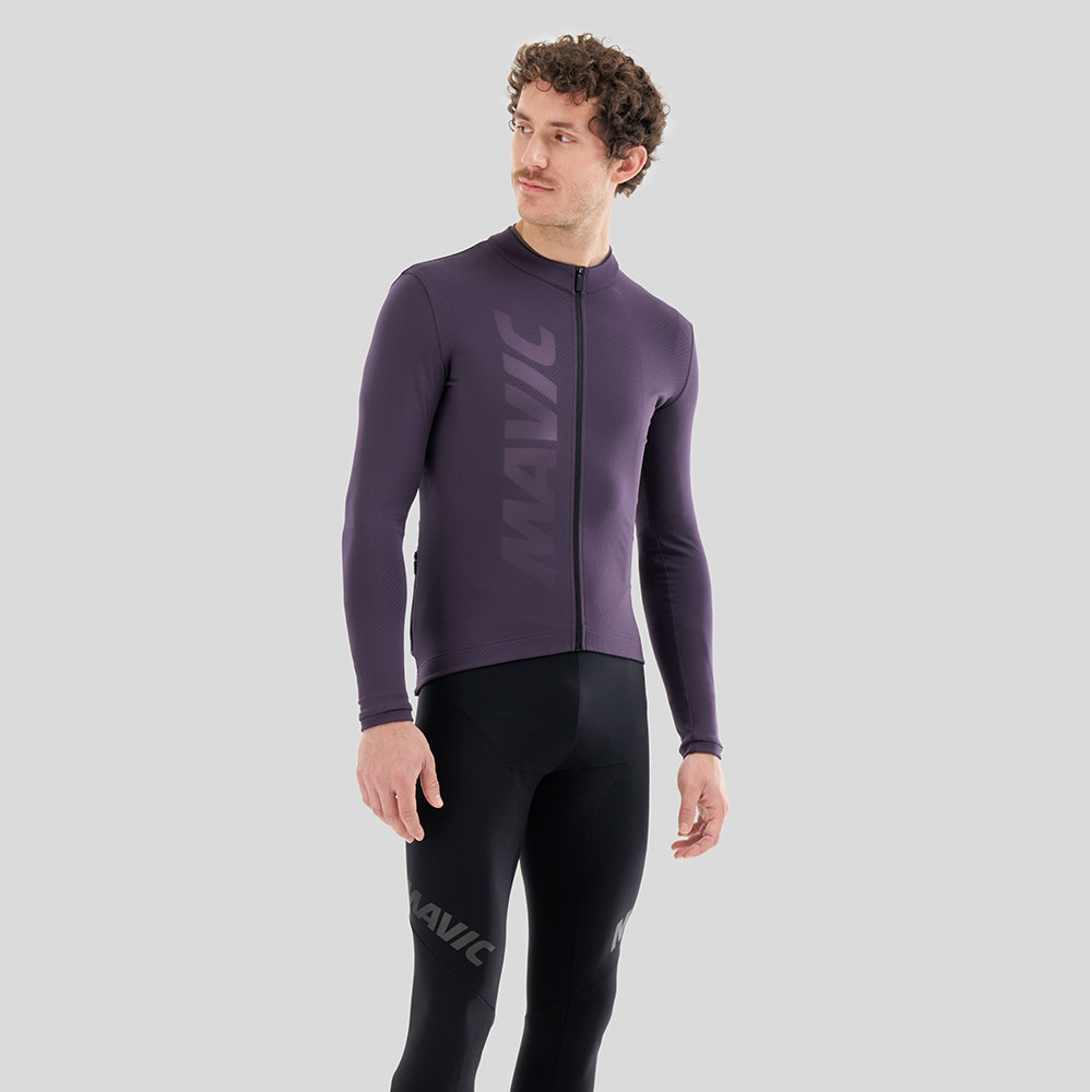 Aksium – koszulka z długim rękawem Purple Velvet