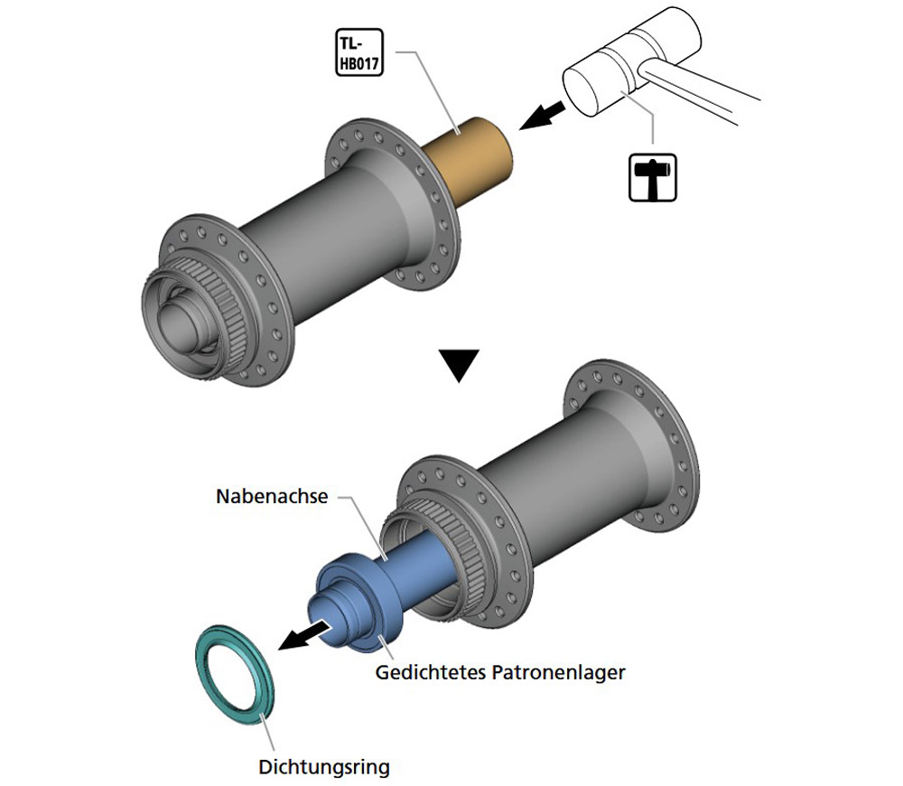 TL-HB017 Nabenlagerabzieher
